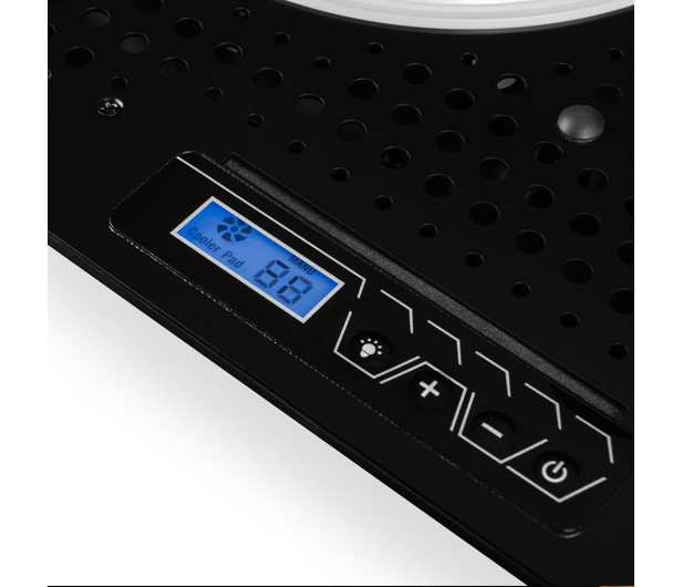 MODECOM Podstawka chłodząca pod laptopa CF18 RGB SILENT FAN czarna PL-MC-CF-18-RGB - 665549 - zdjęcie 4